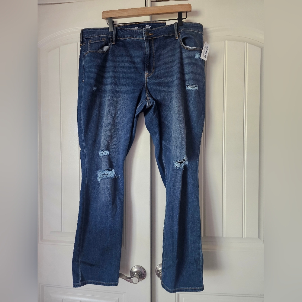Old Navy Power Slim Straight Jeans Size 18